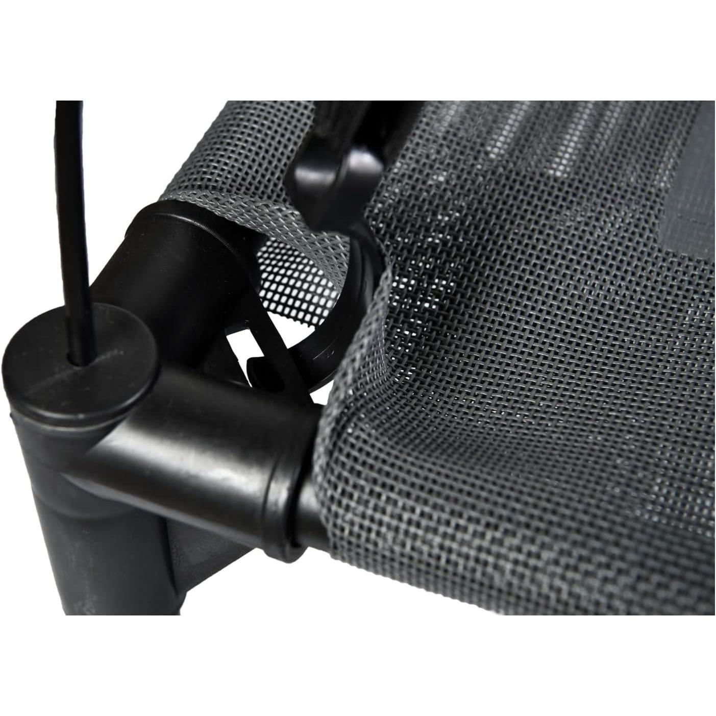 Outdoor Portable Grey Pet Dog Bed With Awning