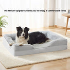 Light Grey Ultra Fluff Pet Bed