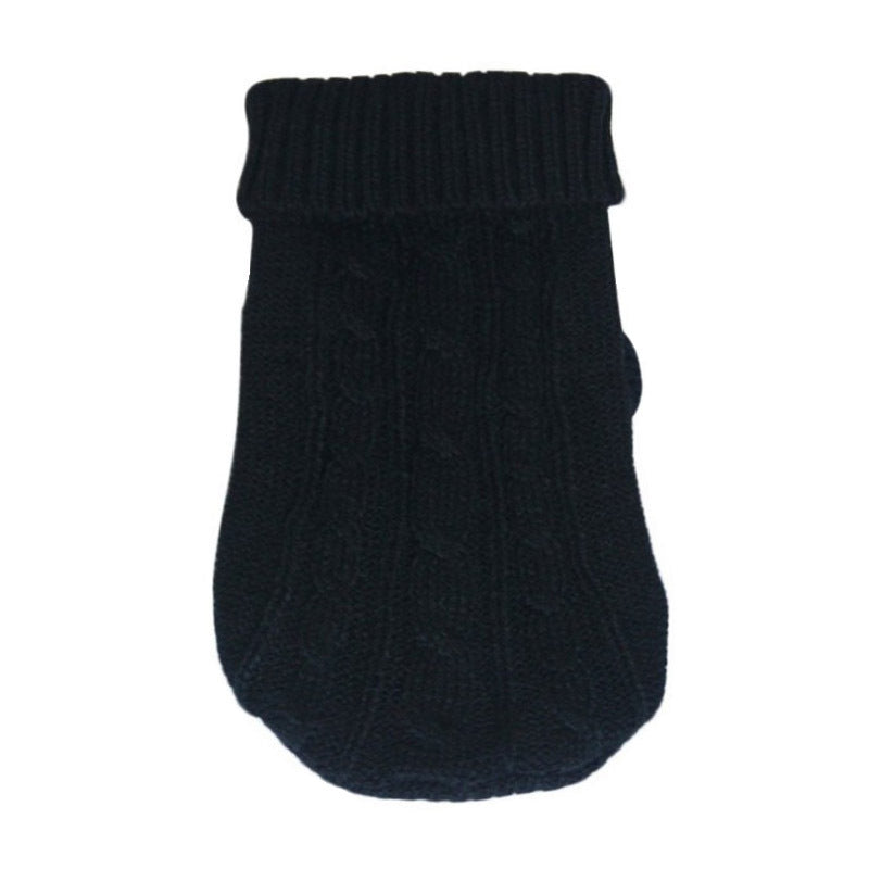 Thickened pet knitted sweater