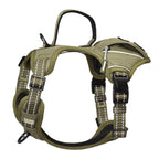 High-Perfomance Tactical Dog Harness With Poop Bag Holder