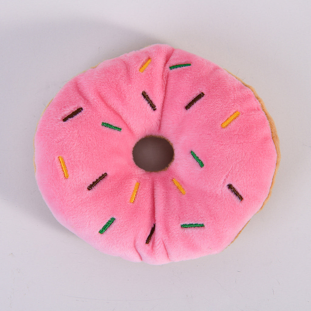 Donut Plush Pet Toy