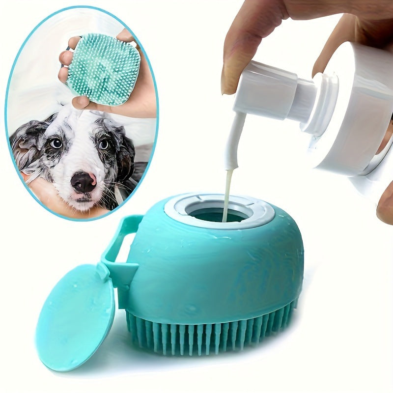 Pet bathing brush
