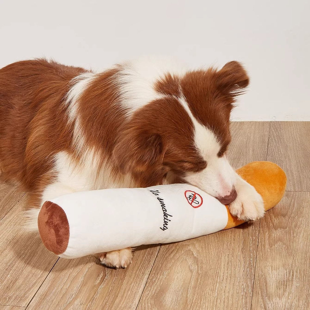 Pet Cigarette Squeaky Toy